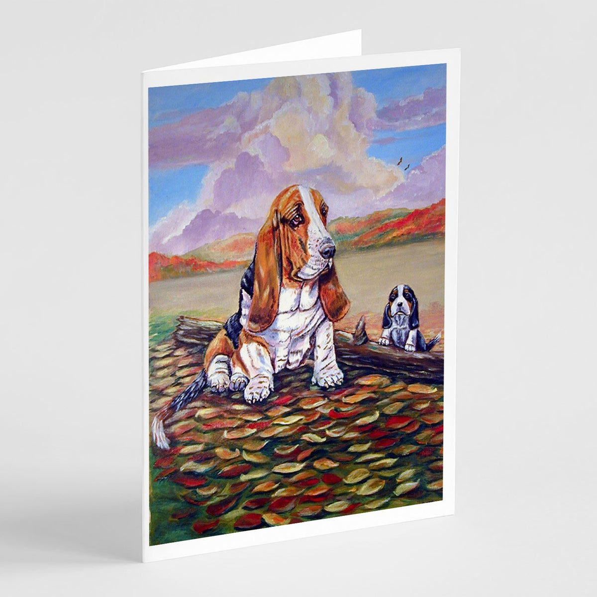 Buy this Basset Hound Greeting Cards and Envelopes Pack of 8