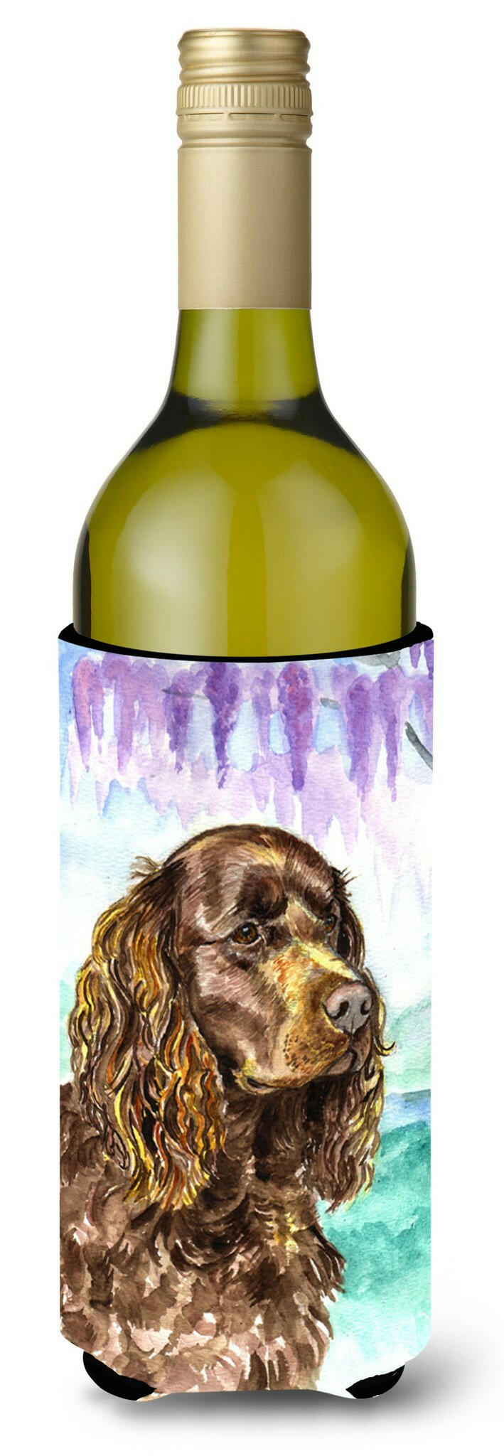 American Water Spaniel Wine Bottle Beverage Insulator Beverage Insulator Hugger by Caroline&#39;s Treasures