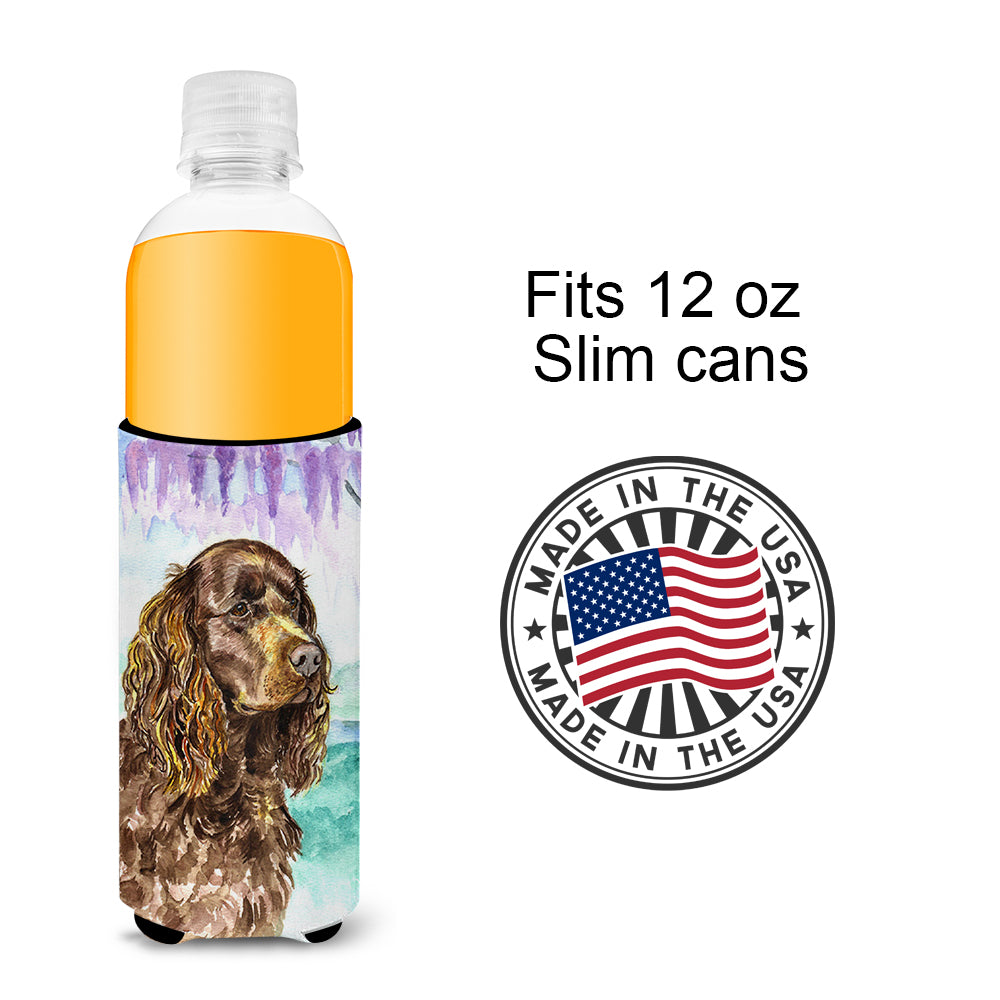 American Water Spaniel Ultra Beverage Insulators for slim cans 7008MUK.
