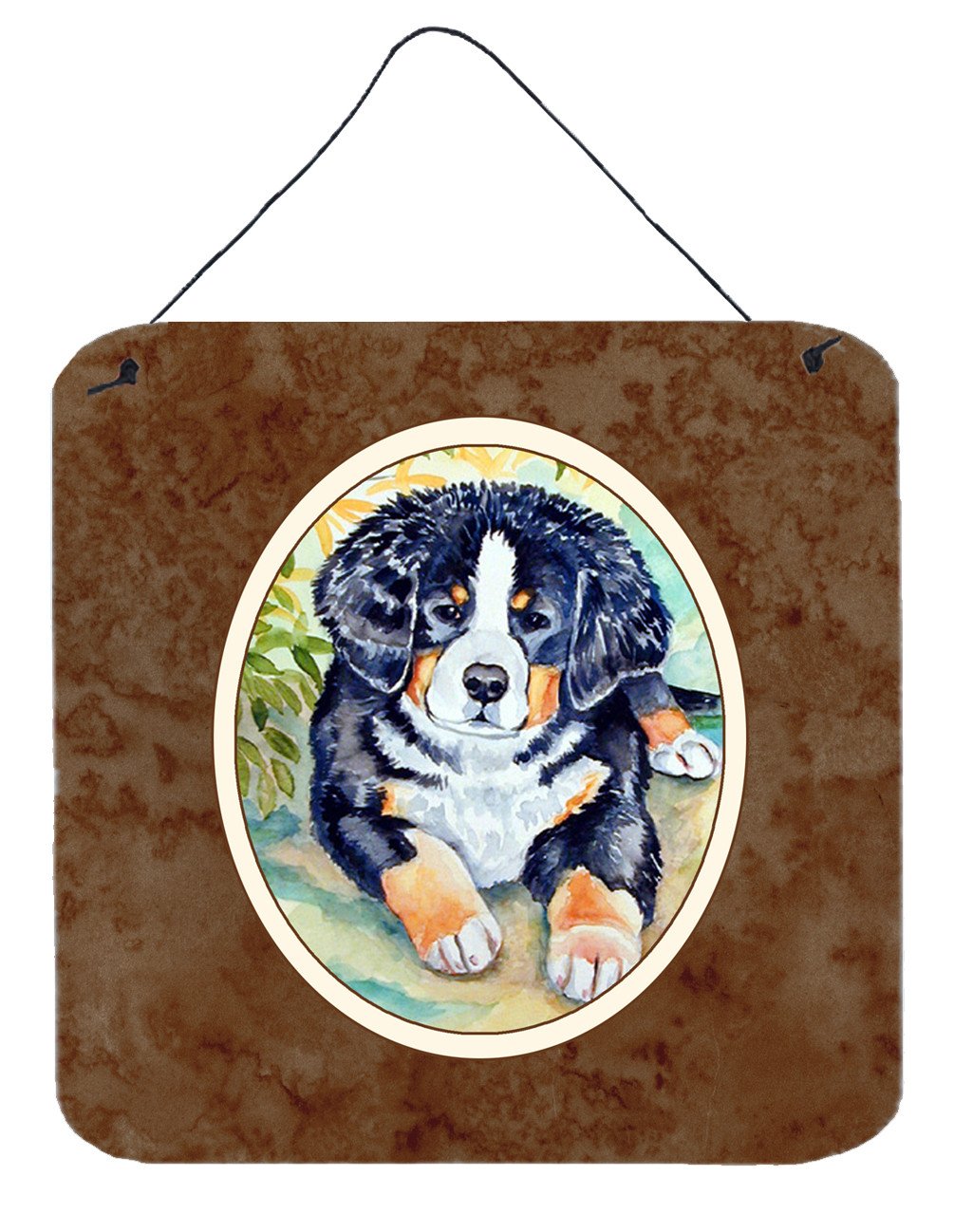 Bernese Mountain Dog Puppy Wall or Door Hanging Prints 7010DS66 by Caroline's Treasures