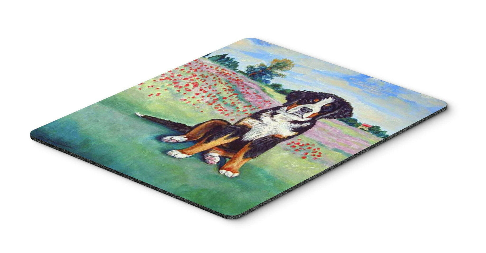 Bernese Mountain Dog Mouse Pad, Hot Pad or Trivet by Caroline's Treasures