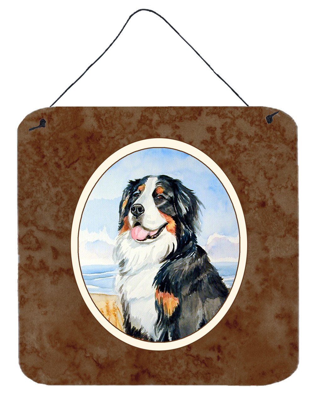 Momma&#39;s Love Bernese Mountain Dog Wall or Door Hanging Prints 7012DS66 by Caroline&#39;s Treasures