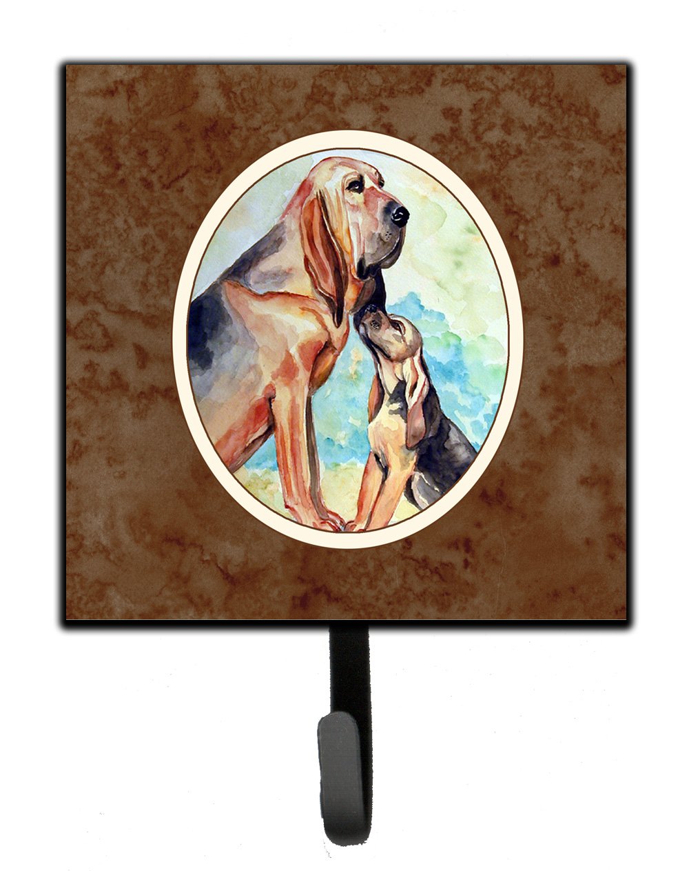 Bloodhound Momma&#39;s Love Leash or Key Holder 7014SH4 by Caroline&#39;s Treasures