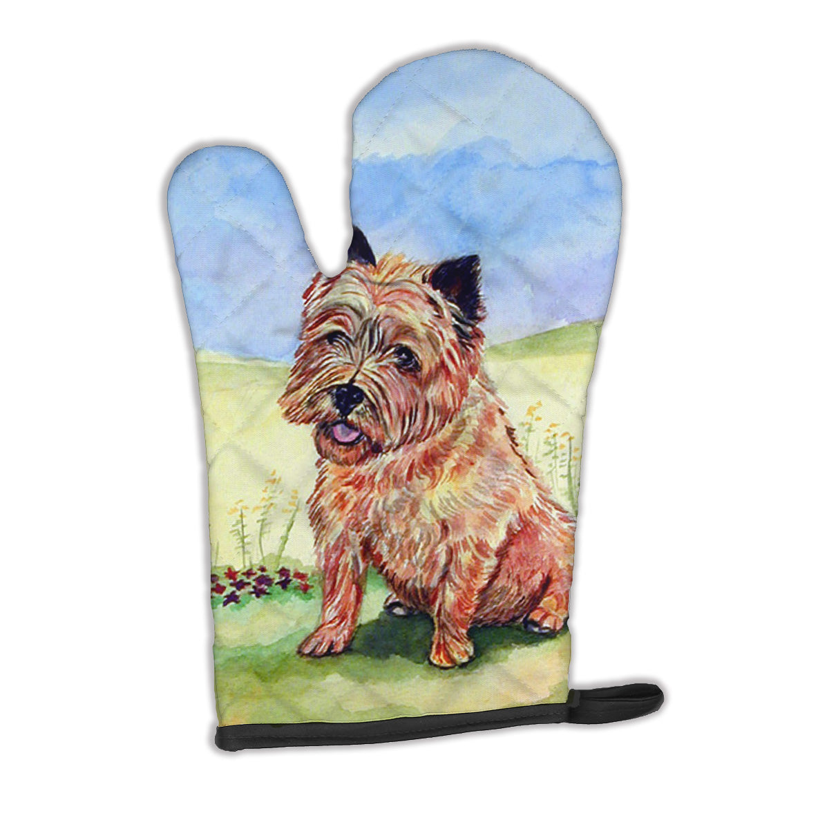 Cairn Terrier and the Chipmunk Oven Mitt 7017OVMT  the-store.com.