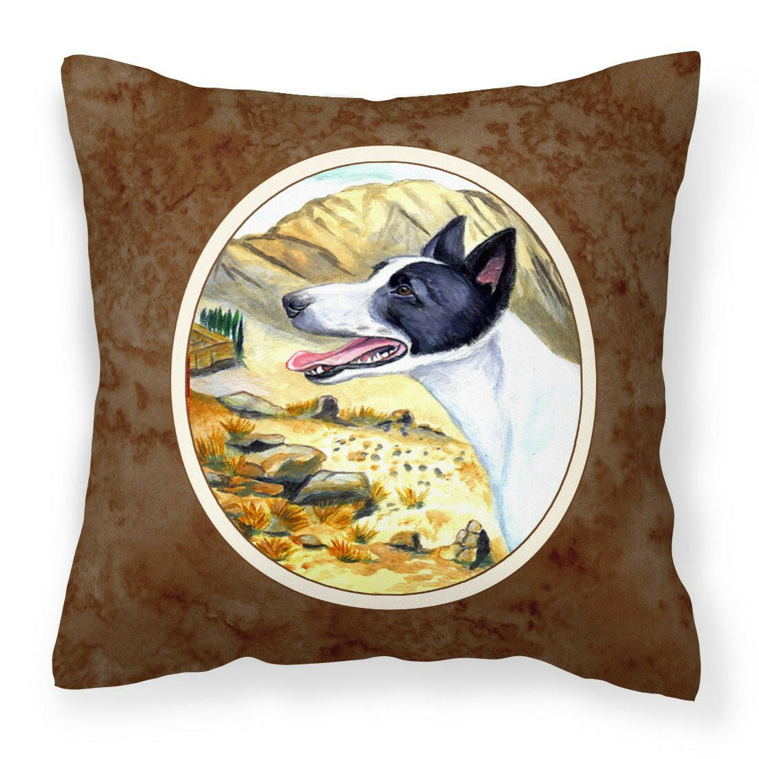Canaan Dog Fabric Decorative Pillow 7018PW1414 - the-store.com