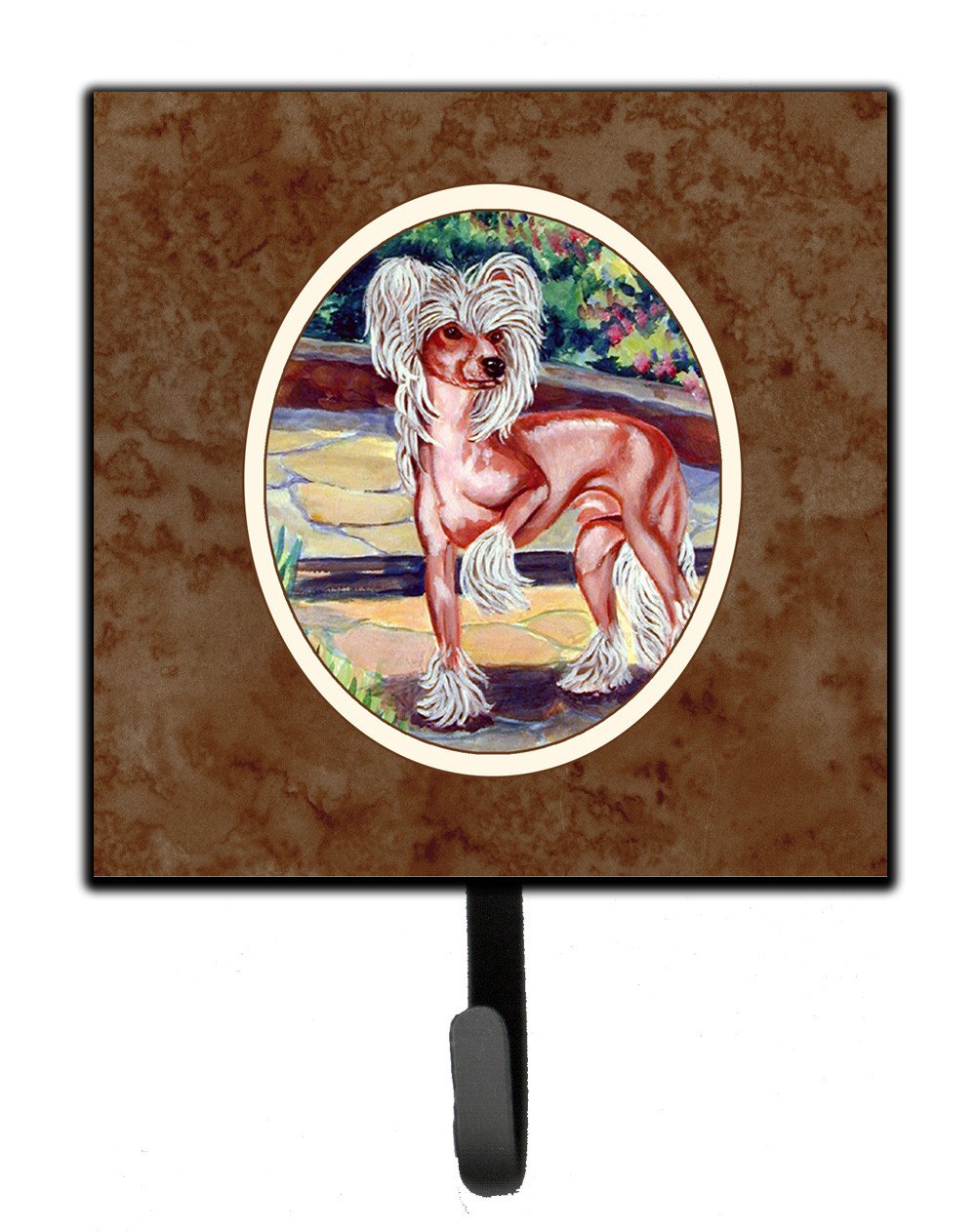 Chinese Crested on the Patio Leash or Key Holder 7021SH4 by Caroline&#39;s Treasures