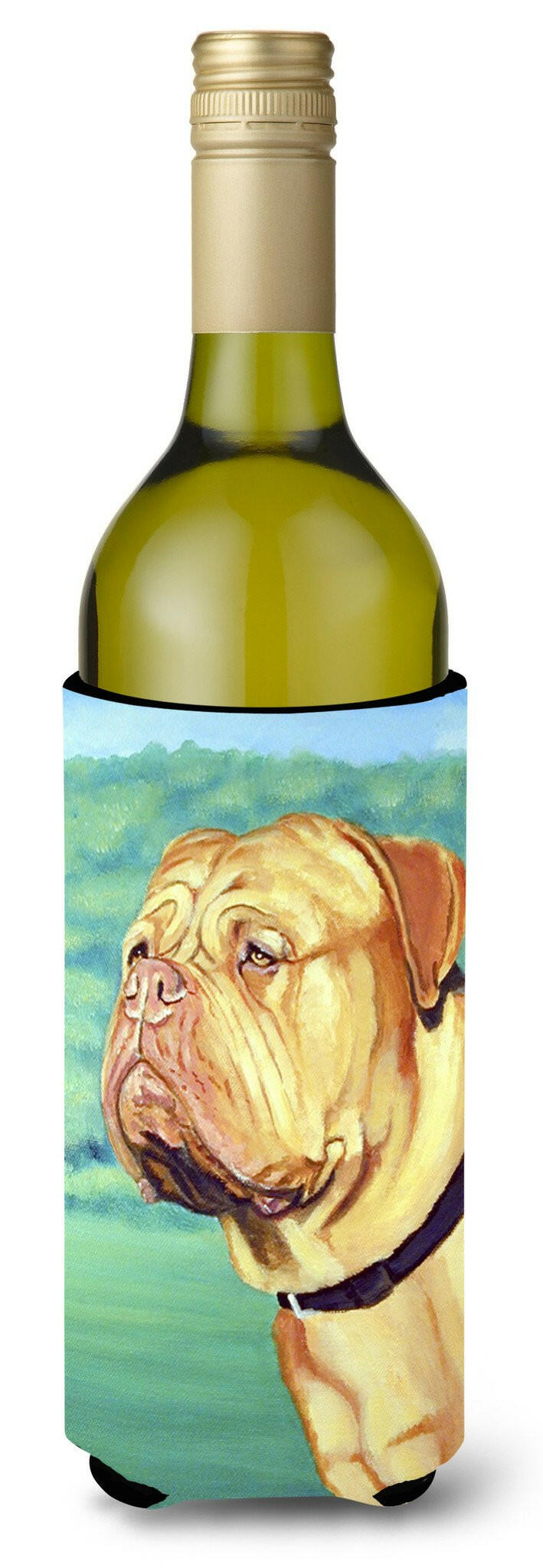 Dogue de Bordeaux Wine Bottle Beverage Insulator Beverage Insulator Hugger by Caroline&#39;s Treasures