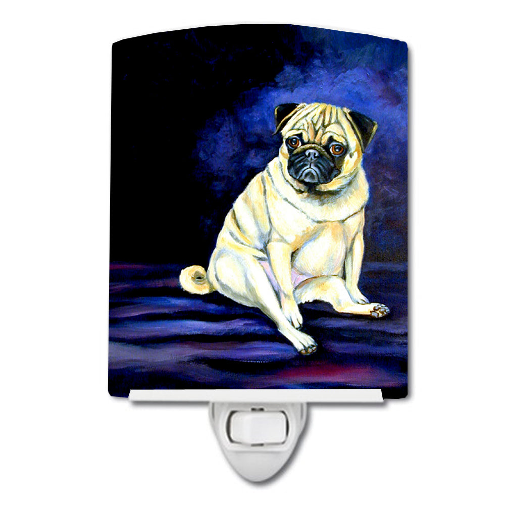Fawn Pug Penny for your thoughts Ceramic Night Light 7026CNL - the-store.com