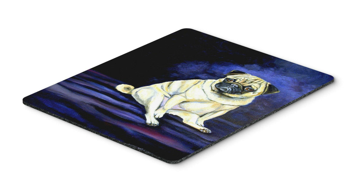 Pug Penny for your thoughts Mouse Pad, Hot Pad or Trivet by Caroline&#39;s Treasures