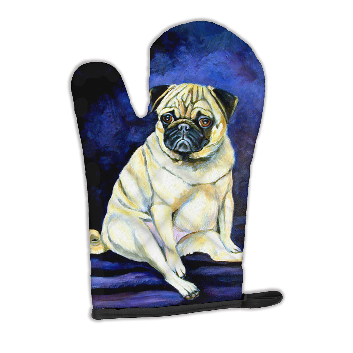 Fawn Pug Penny for your thoughts Oven Mitt 7026OVMT  the-store.com.