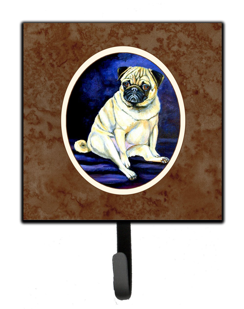 Fawn Pug Penny for your thoughts Leash or Key Holder 7026SH4 by Caroline's Treasures