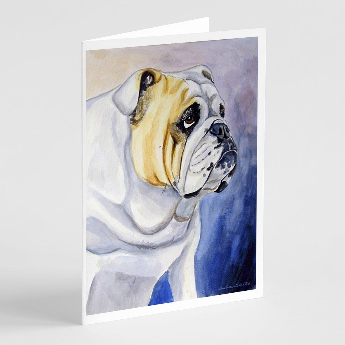 Buy this English Bulldog Greeting Cards and Envelopes Pack of 8