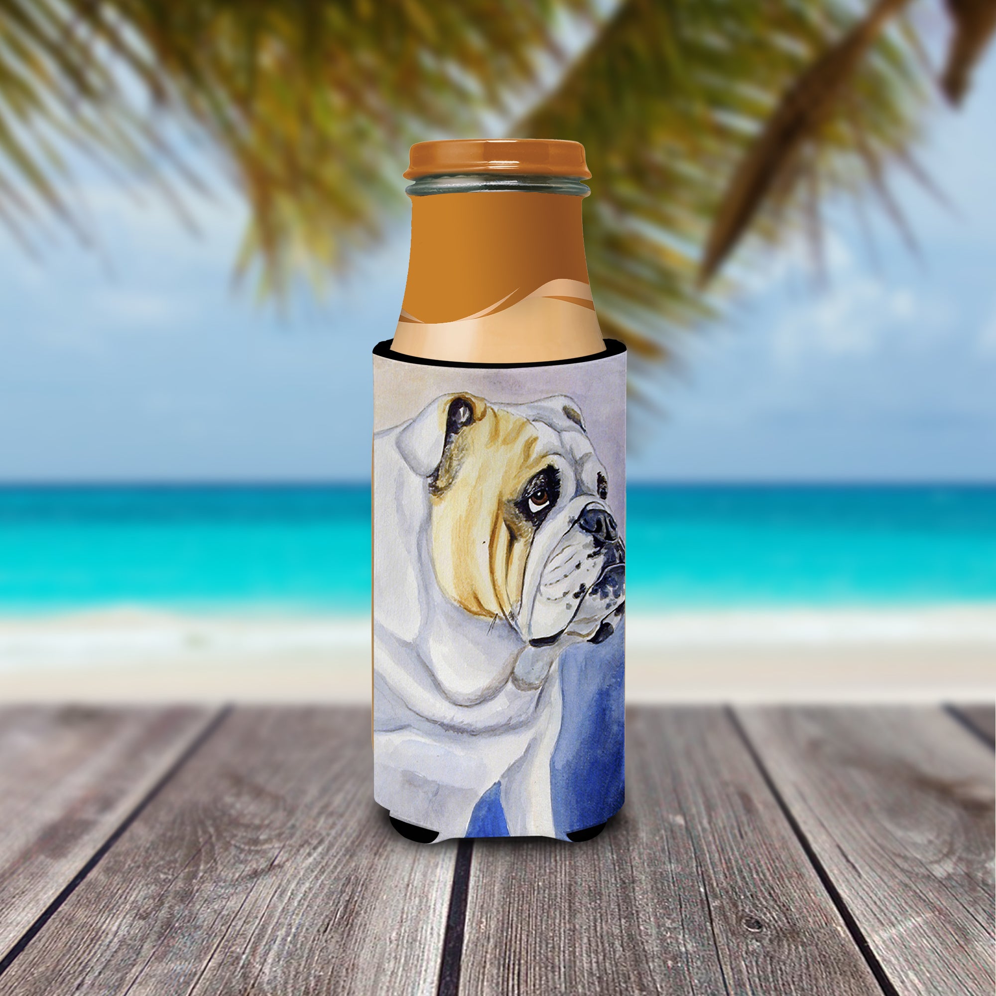 English Bulldog Ultra Beverage Insulators for slim cans 7028MUK.