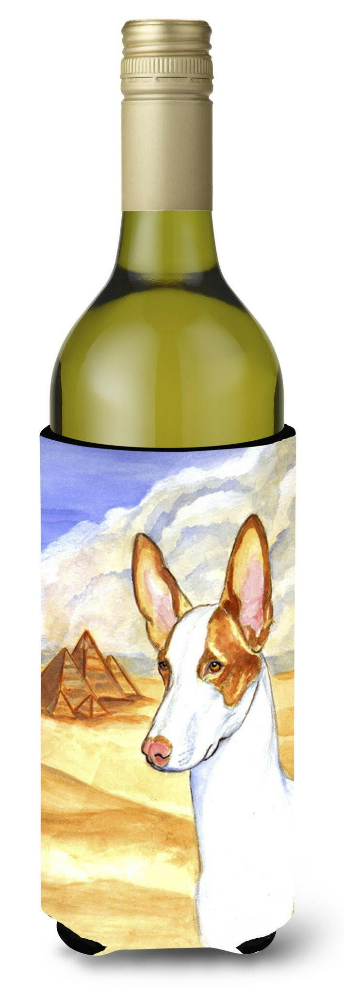 Ibizan Hound Wine Bottle Beverage Insulator Beverage Insulator Hugger by Caroline&#39;s Treasures