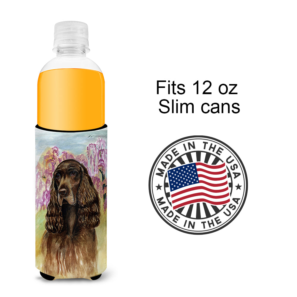 Field Spaniel Ultra Beverage Insulators for slim cans 7033MUK.