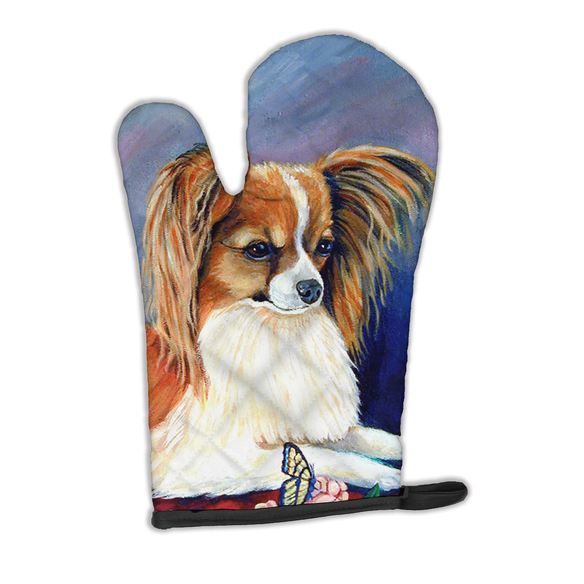 Papillon Rose and Butterfly Oven Mitt 7038OVMT  the-store.com.