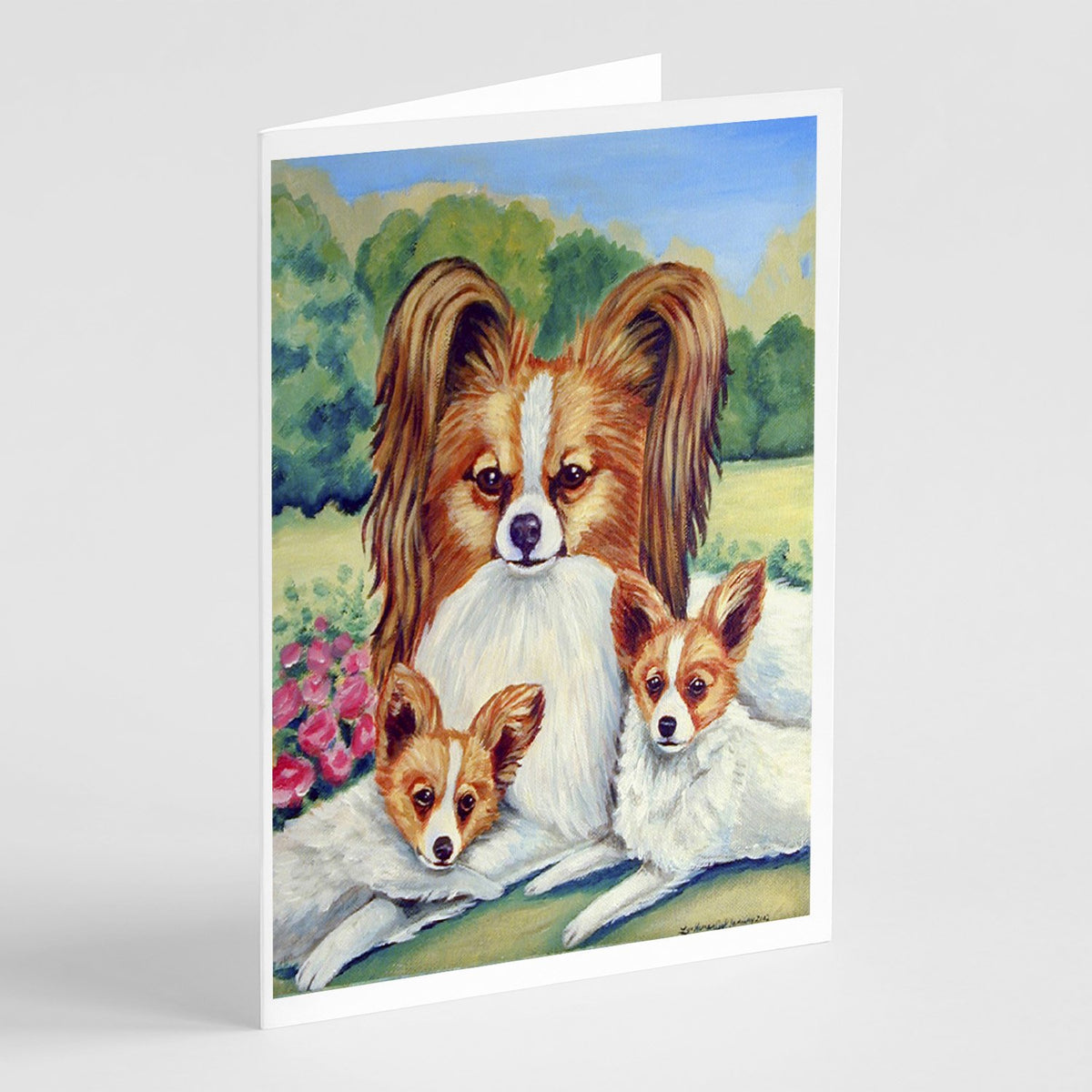 Buy this Papillon A Momma&#39;s Love Greeting Cards and Envelopes Pack of 8