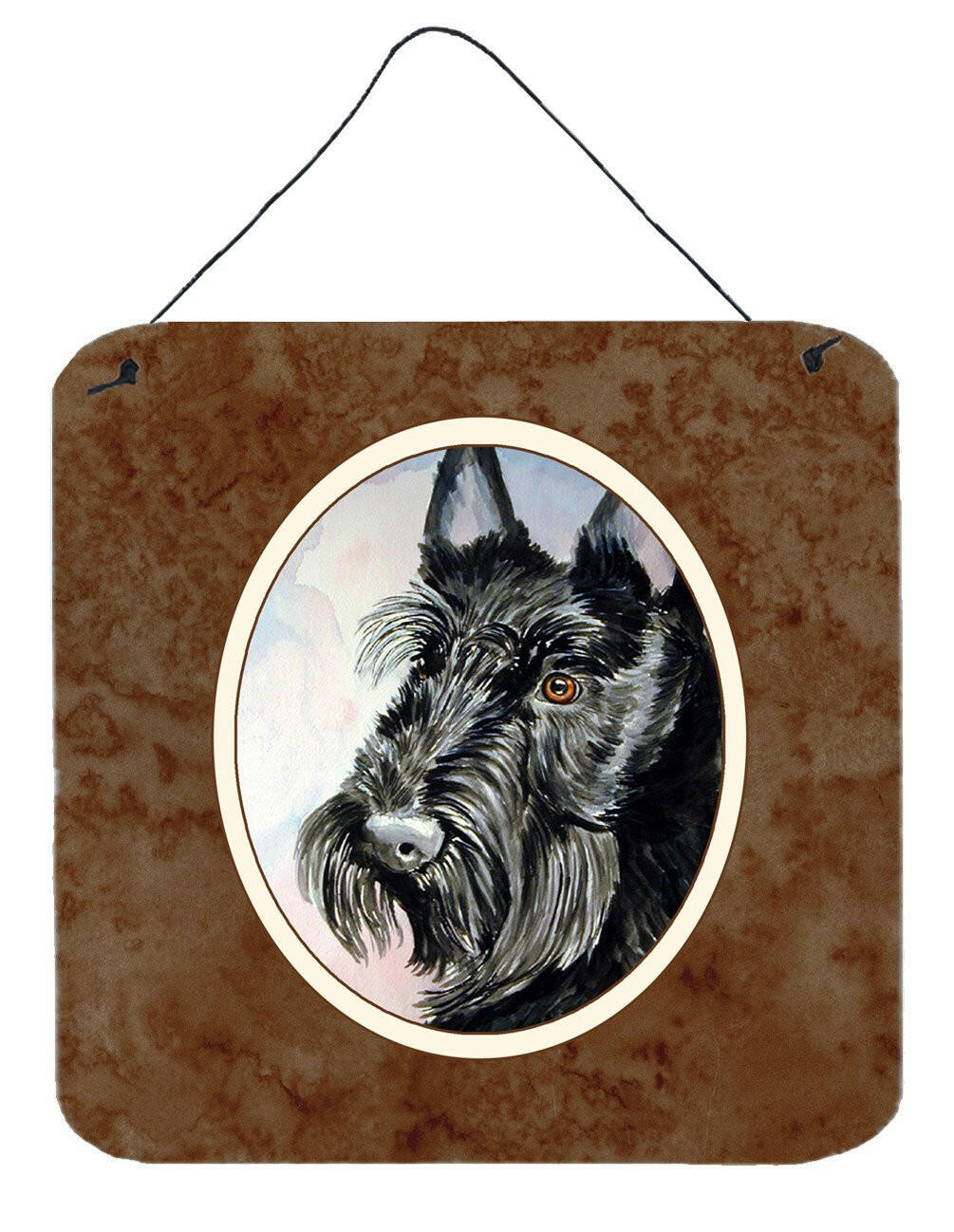 Scottish Terrier Wall or Door Hanging Prints 7047DS66 by Caroline&#39;s Treasures