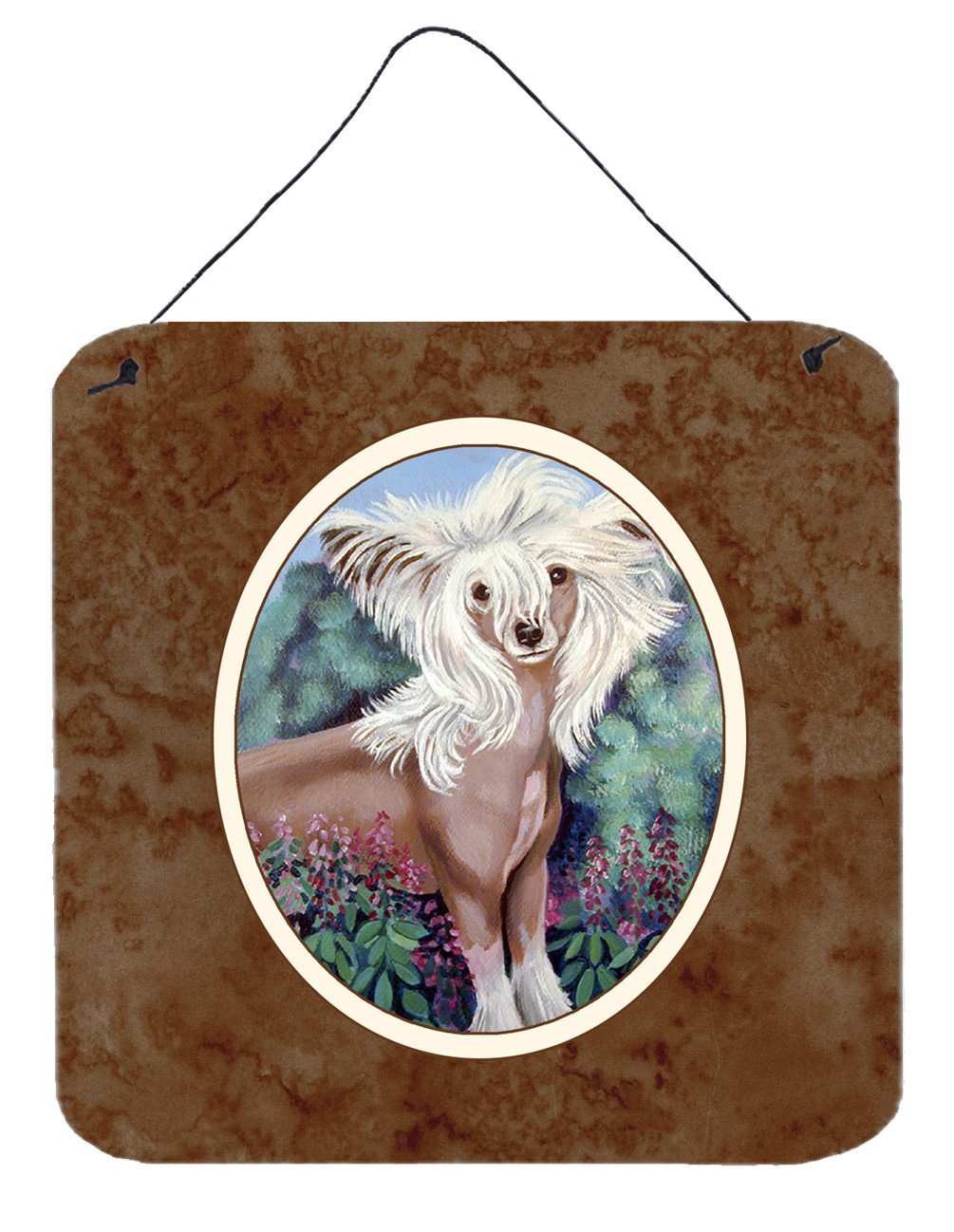 Chinese Crested Wall or Door Hanging Prints 7052DS66 by Caroline&#39;s Treasures