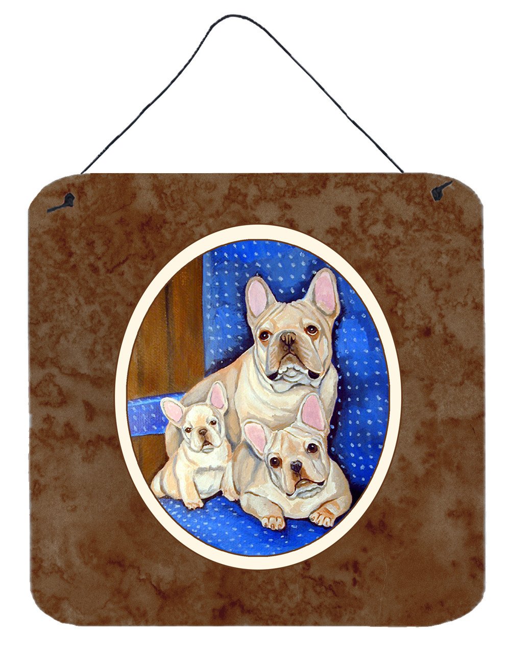 French Bulldog Momma&#39;s Love Wall or Door Hanging Prints 7055DS66 by Caroline&#39;s Treasures