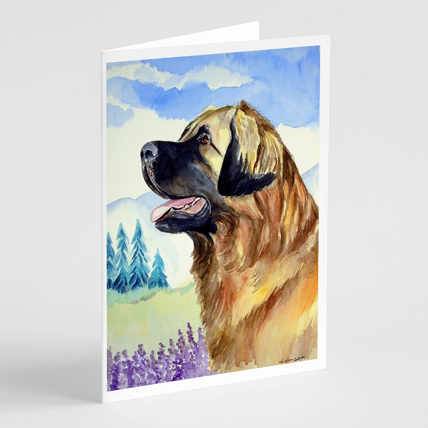 Buy this Leonberger  Greeting Cards and Envelopes Pack of 8