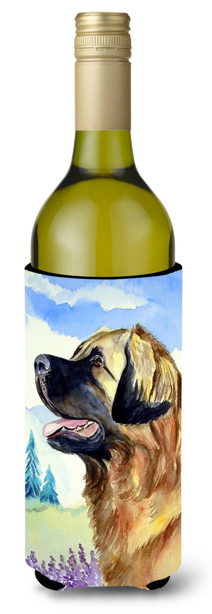 Leonberger Wine Bottle Beverage Insulator Beverage Insulator Hugger by Caroline&#39;s Treasures