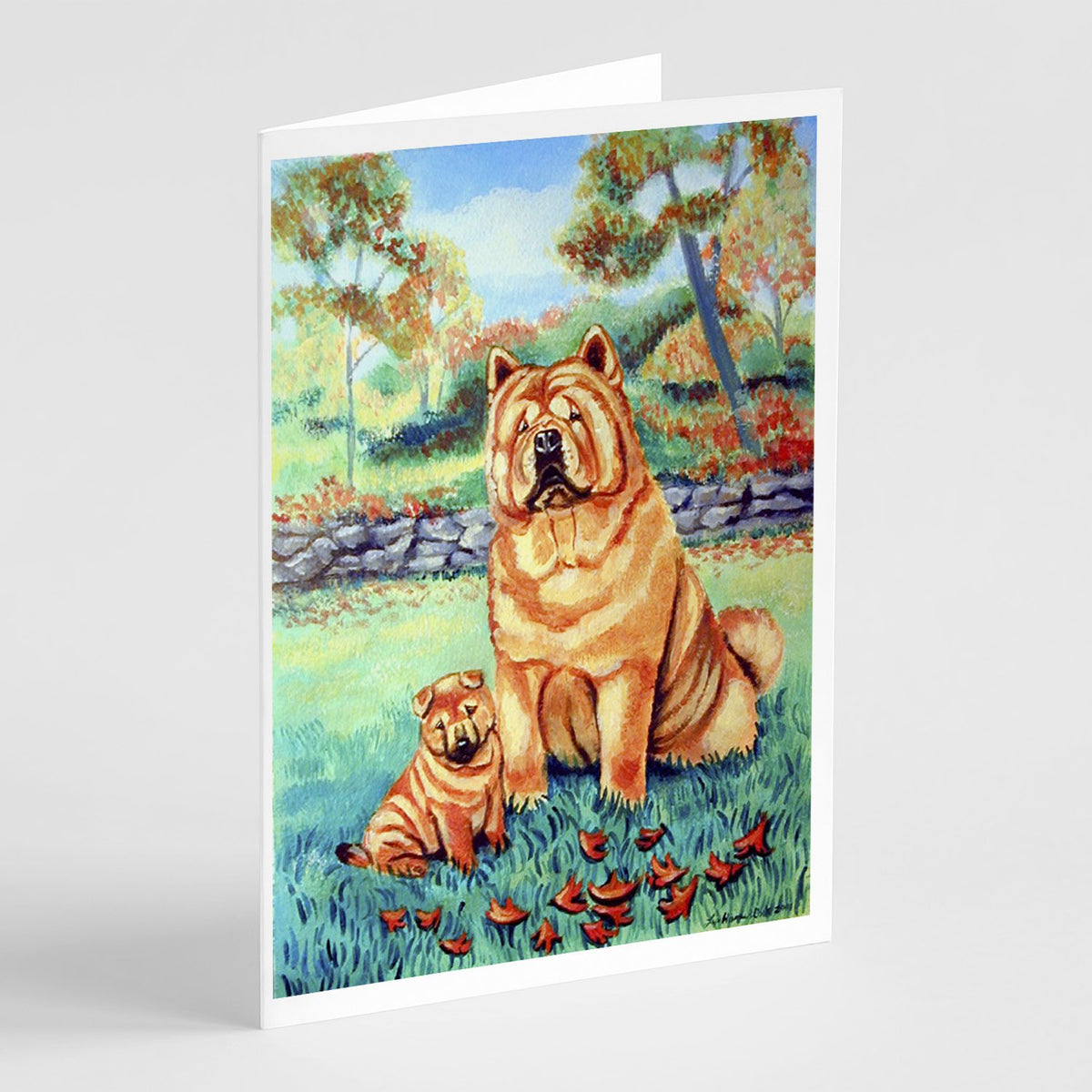 Buy this Chow Chow Momma&#39;s Love  Greeting Cards and Envelopes Pack of 8