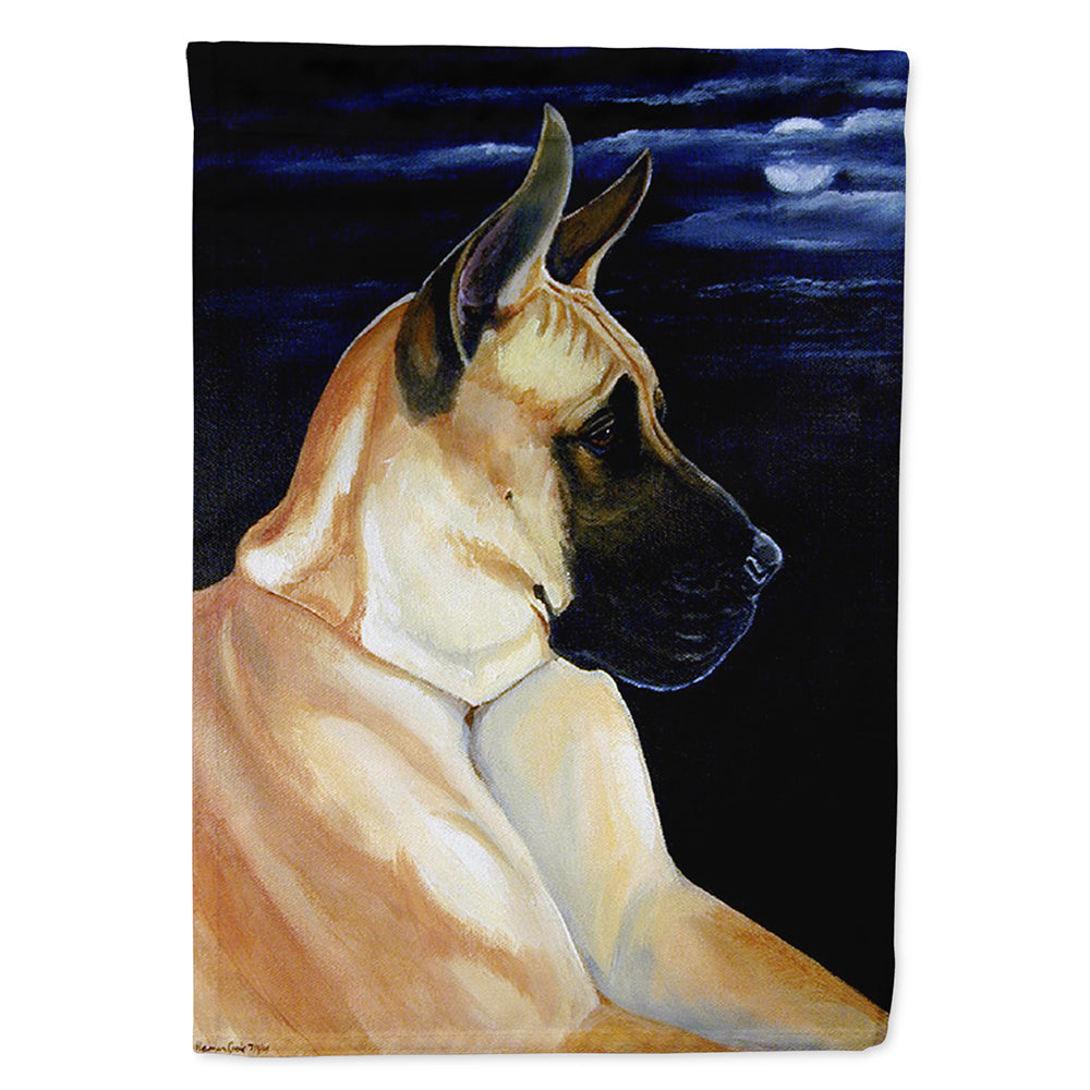 Moonlight Fawn Great Dane Flag Canvas House Size