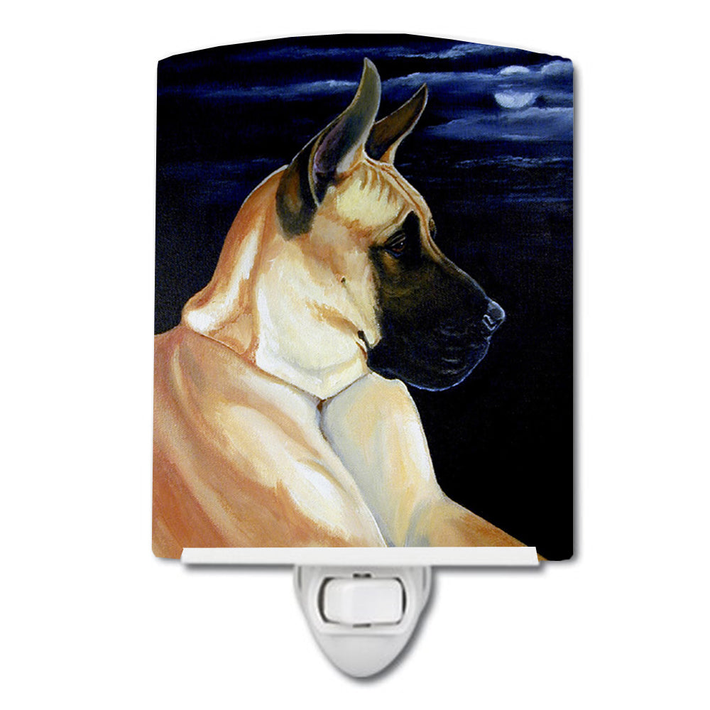 Fawn Great Dane in the Moonlight Ceramic Night Light 7059CNL - the-store.com