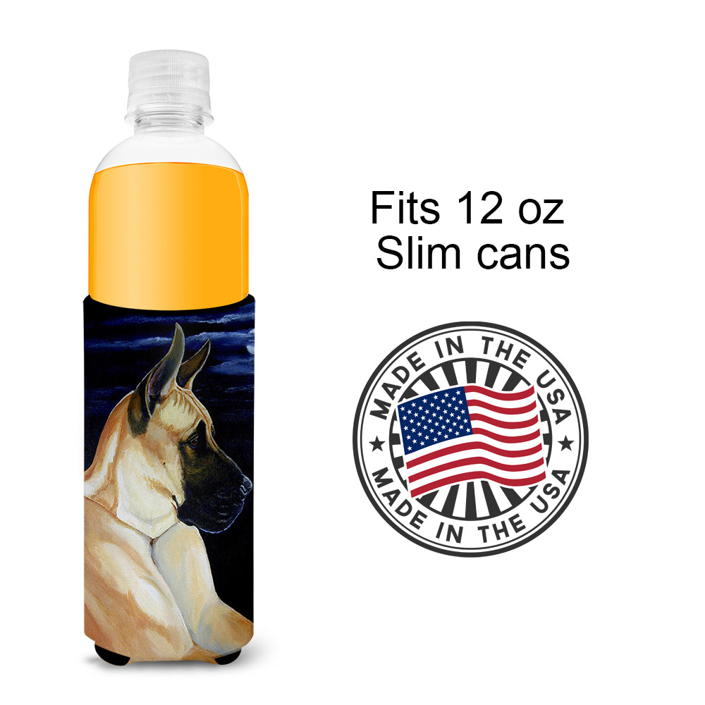 Fawn Great Dane in the Moonlight Ultra Beverage Isolateurs pour canettes minces 7059MUK