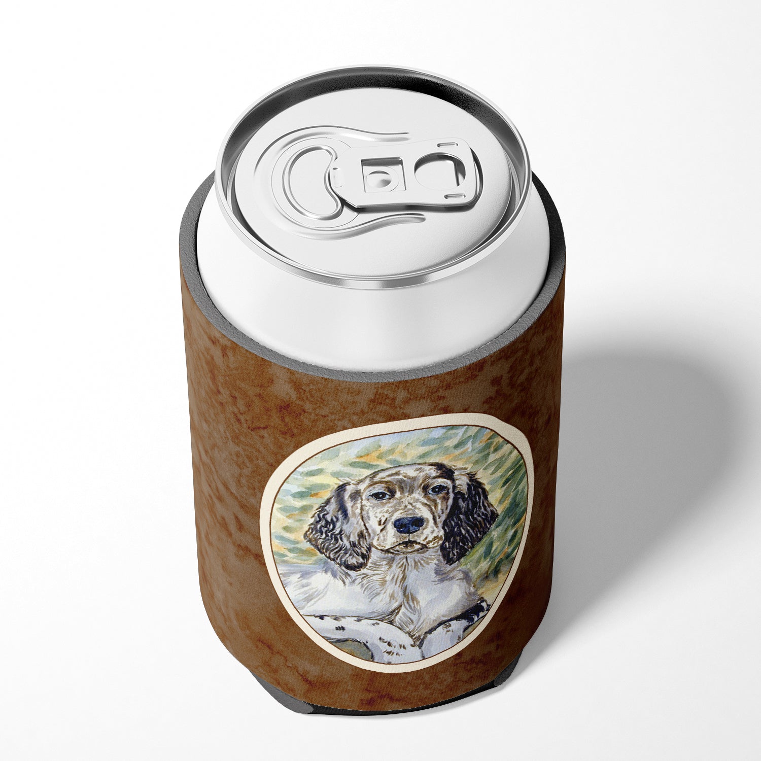 English Setter Patience Can or Bottle Hugger 7065CC.