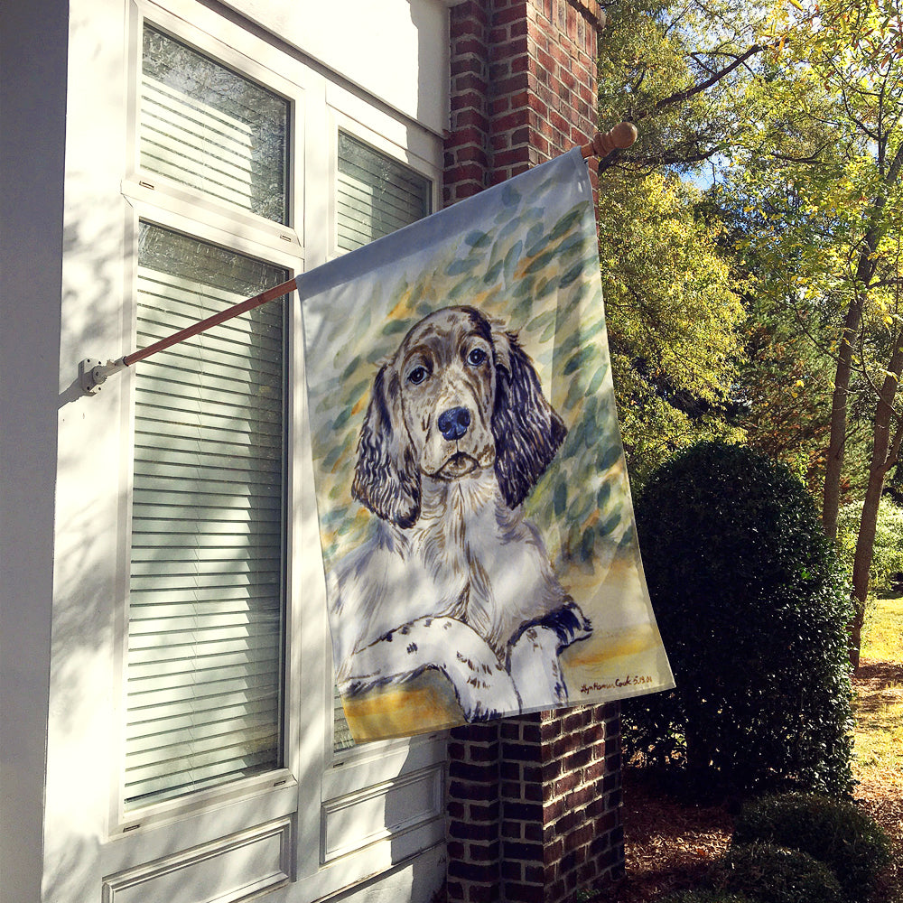 English Setter Flag Canvas House Size  the-store.com.