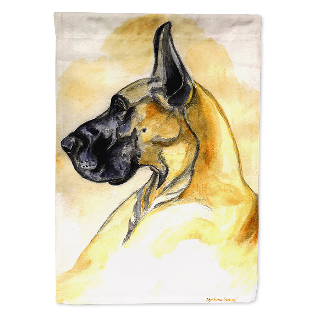 Fawn Great Dane Flag Canvas House Size