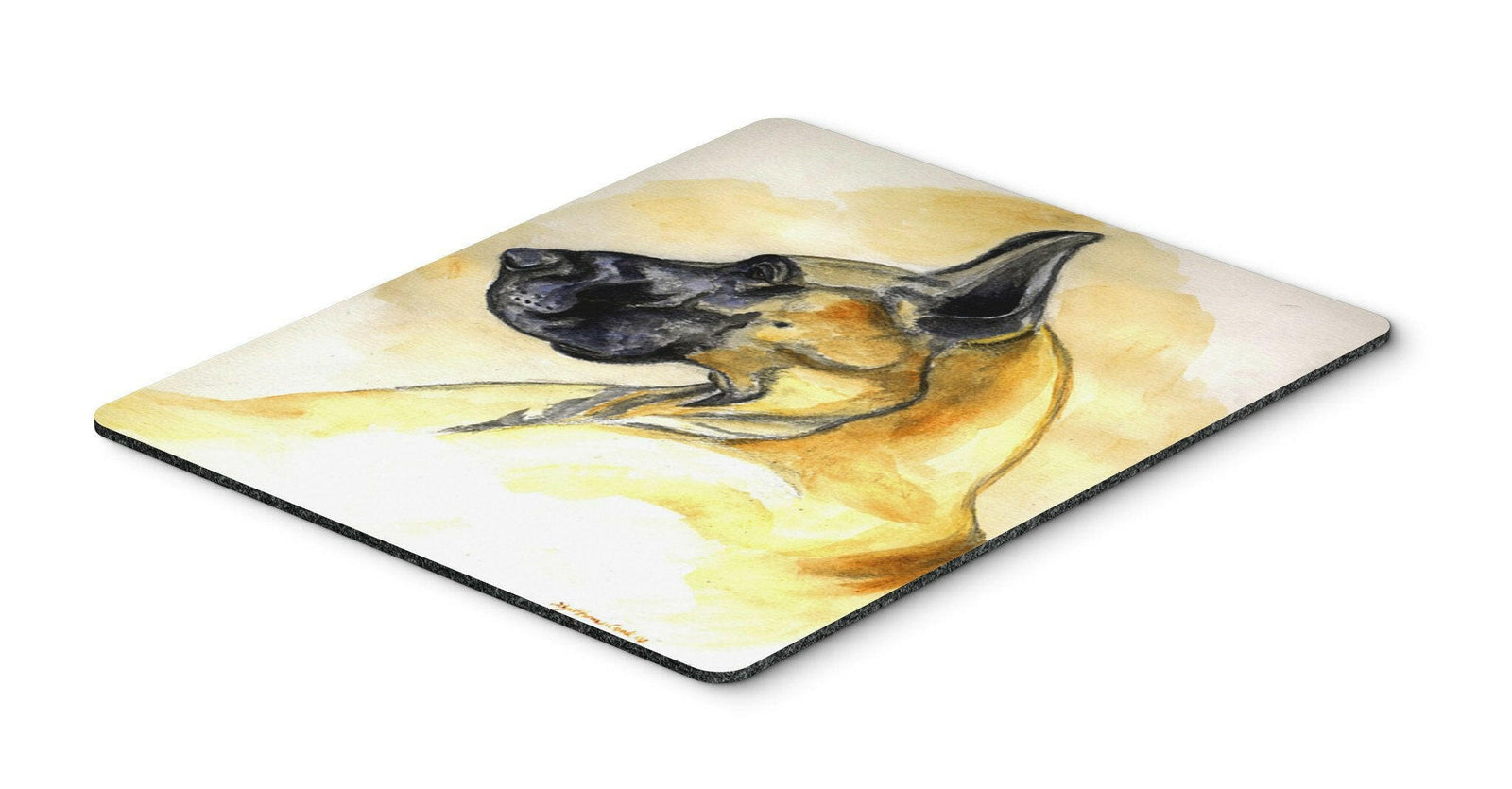 Fawn Great Dane Mouse Pad, Hot Pad or Trivet by Caroline's Treasures