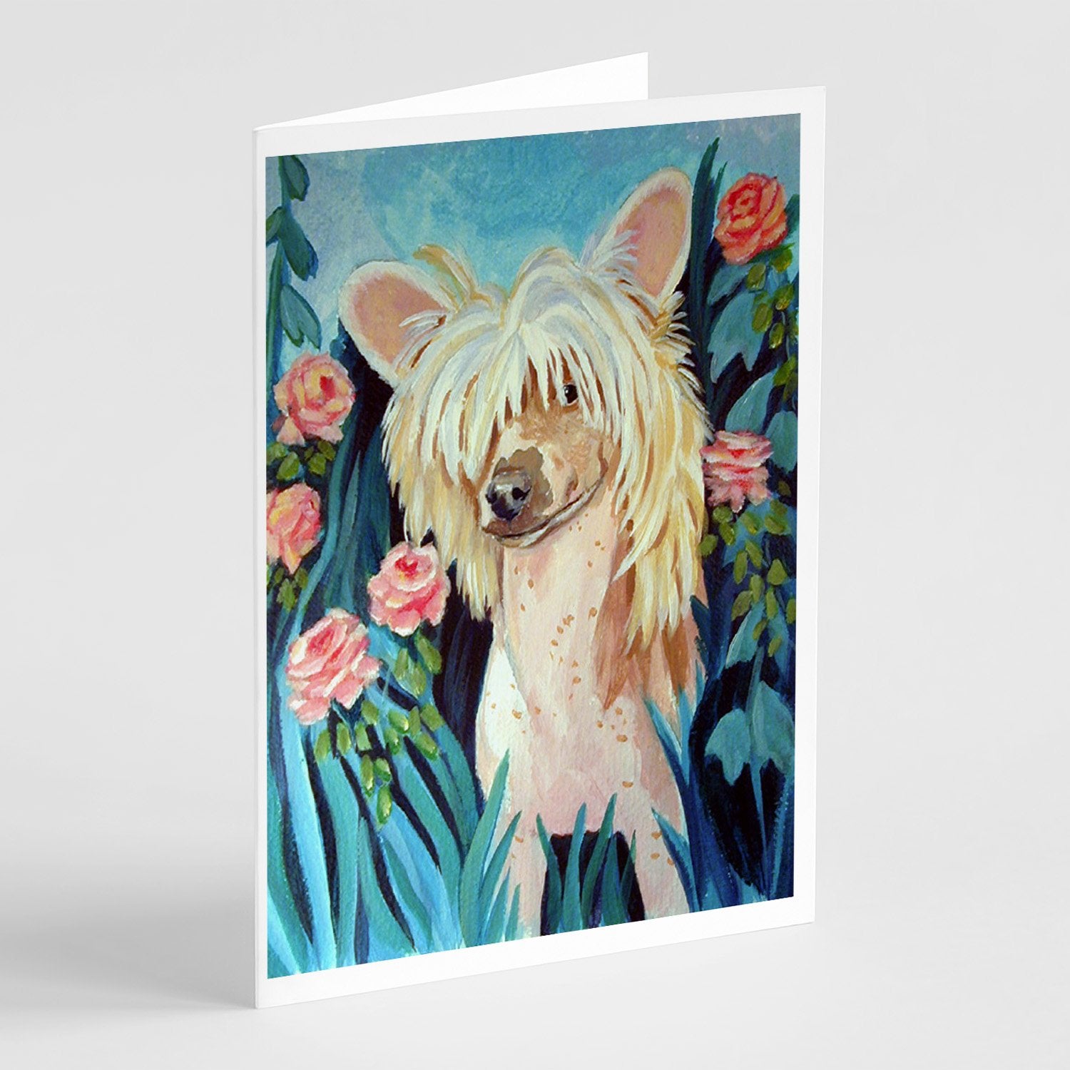 Buy this Chinese Crested  Greeting Cards and Envelopes Pack of 8