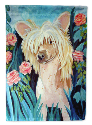 Chinese Crested  Flag Garden Size