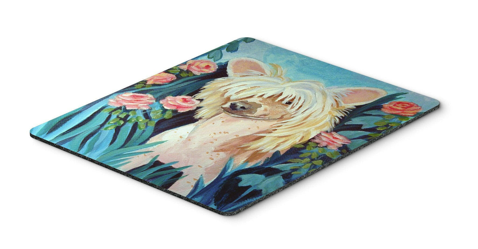 Chinese Crested Mouse Pad, Hot Pad or Trivet by Caroline's Treasures