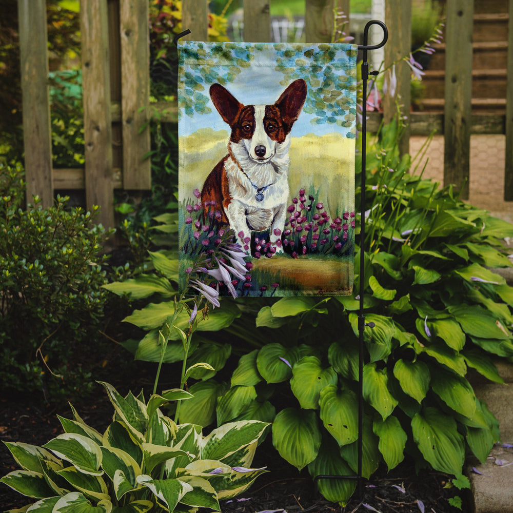 Caroline's Treasures Cardigan Corgi Garden Flag – Decorative Outdoor Yard Flag