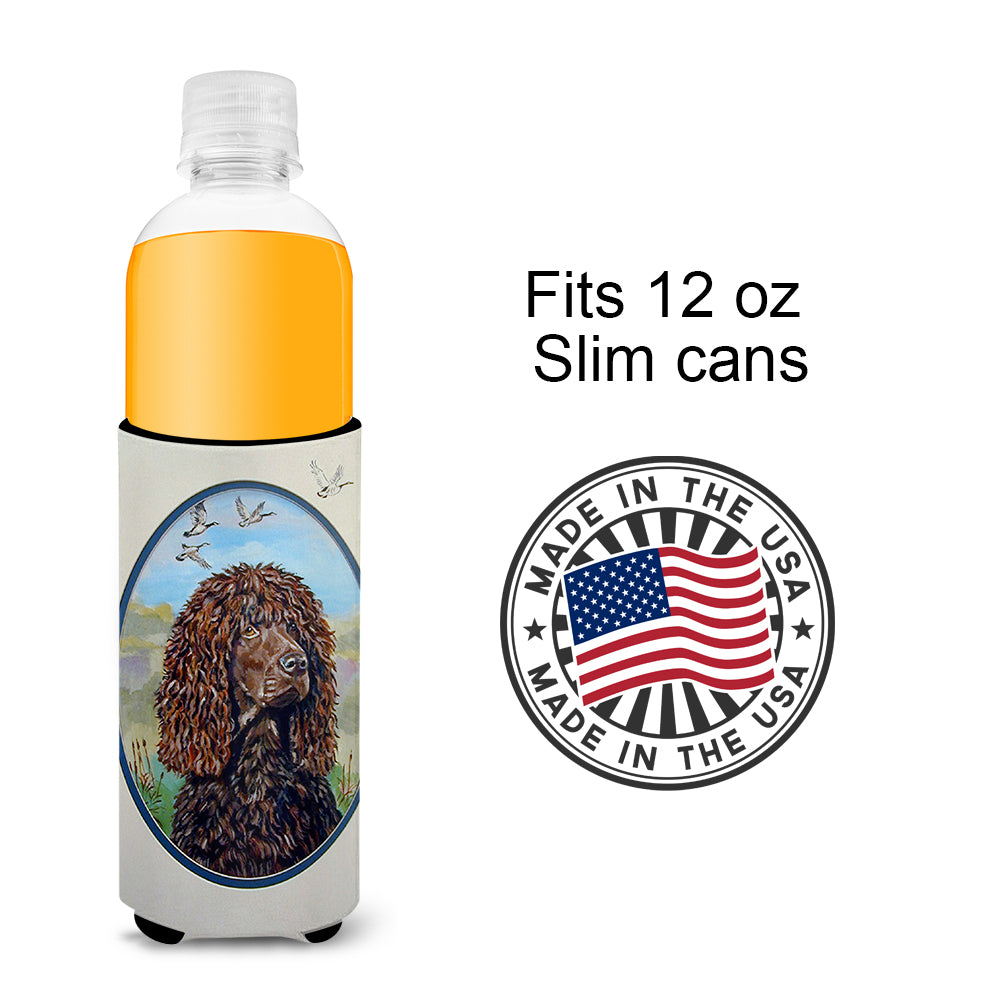 Irish Water Spaniel Ultra Beverage Insulators for slim cans 7089MUK.