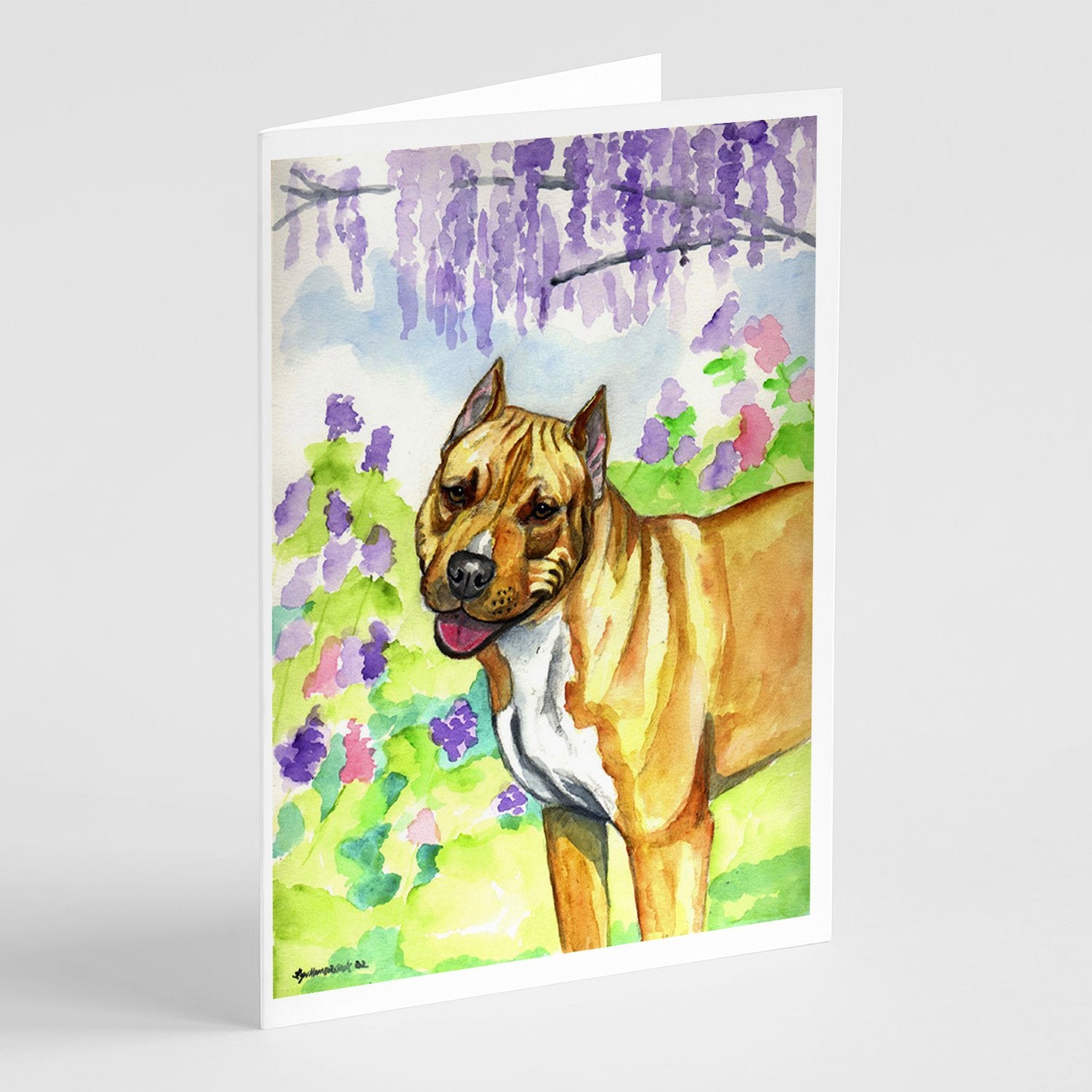 Buy this Pit Bull  Greeting Cards and Envelopes Pack of 8