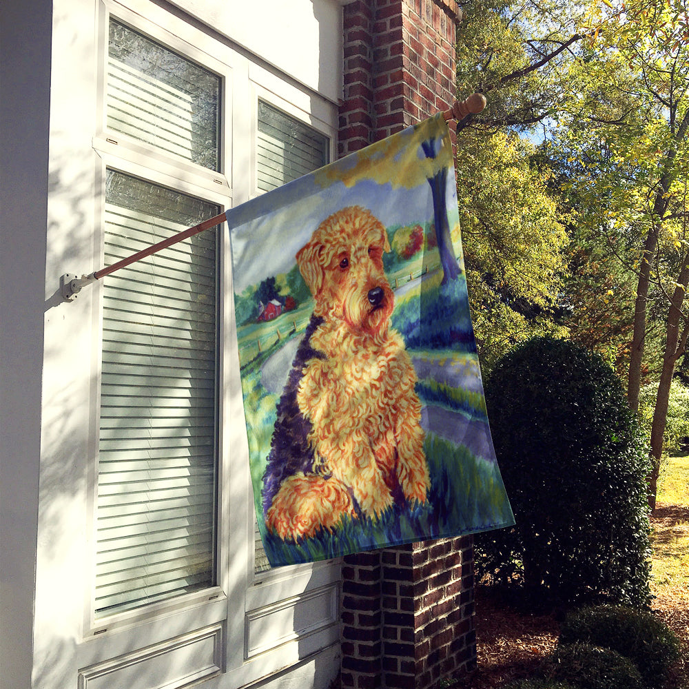 AiredaleTerrier Flag Canvas House Size  the-store.com.