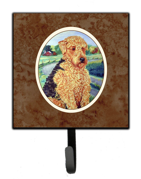 Airedale Terrier Leash or Key Holder 7096SH4 by Caroline's Treasures