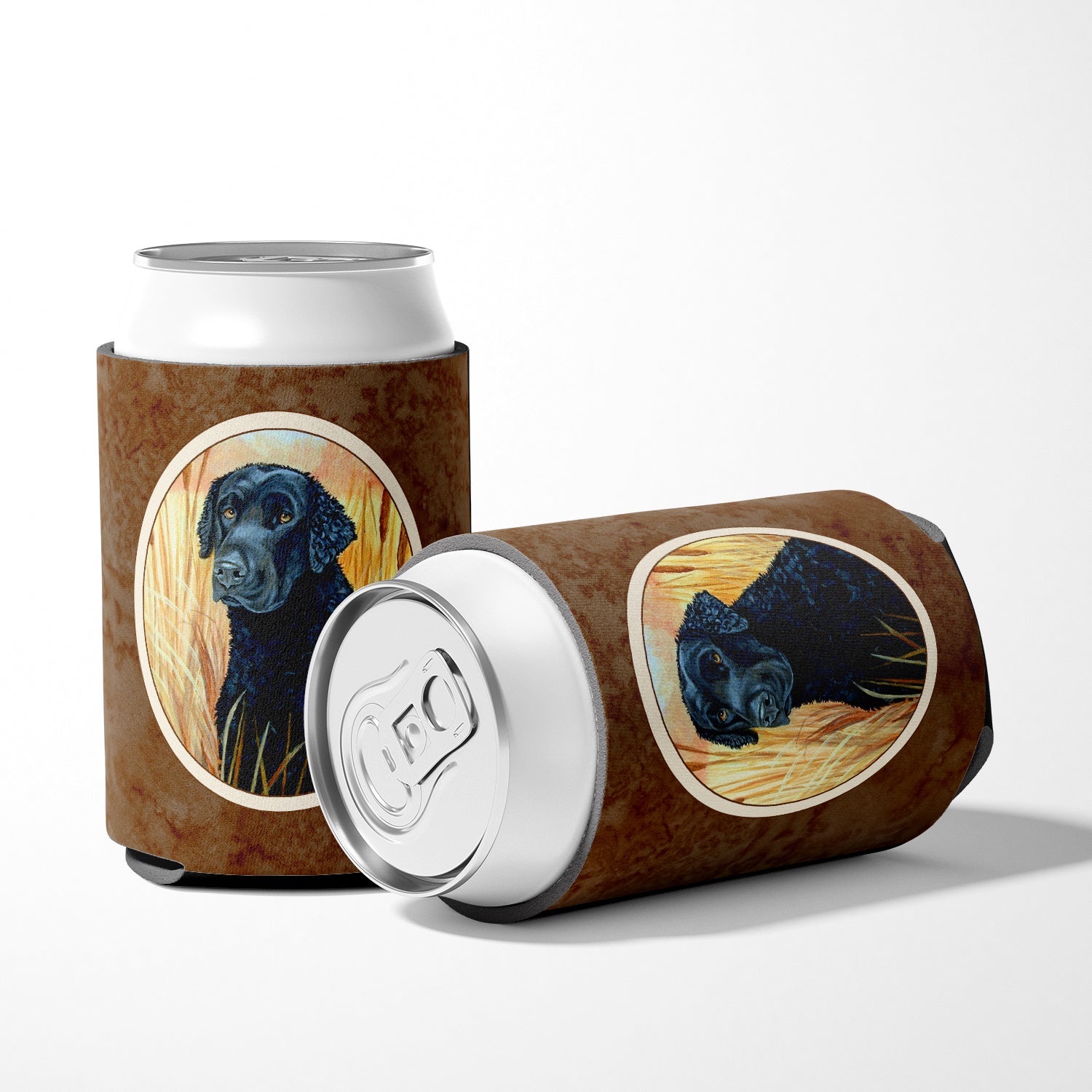 Curly Coated Retriever Can or Bottle Hugger 7097CC.