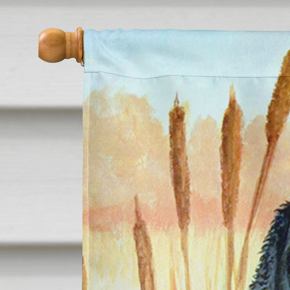 Curly Coated Retriever Flag Canvas House Size  the-store.com.