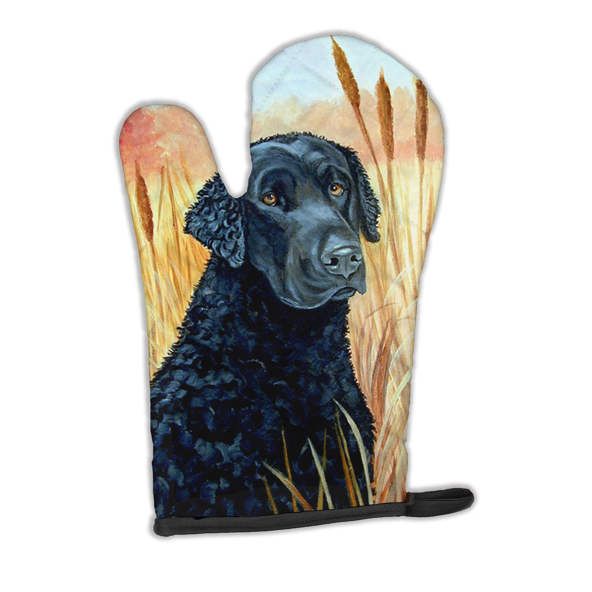 Curly Coated Retriever Oven Mitt 7097OVMT  the-store.com.