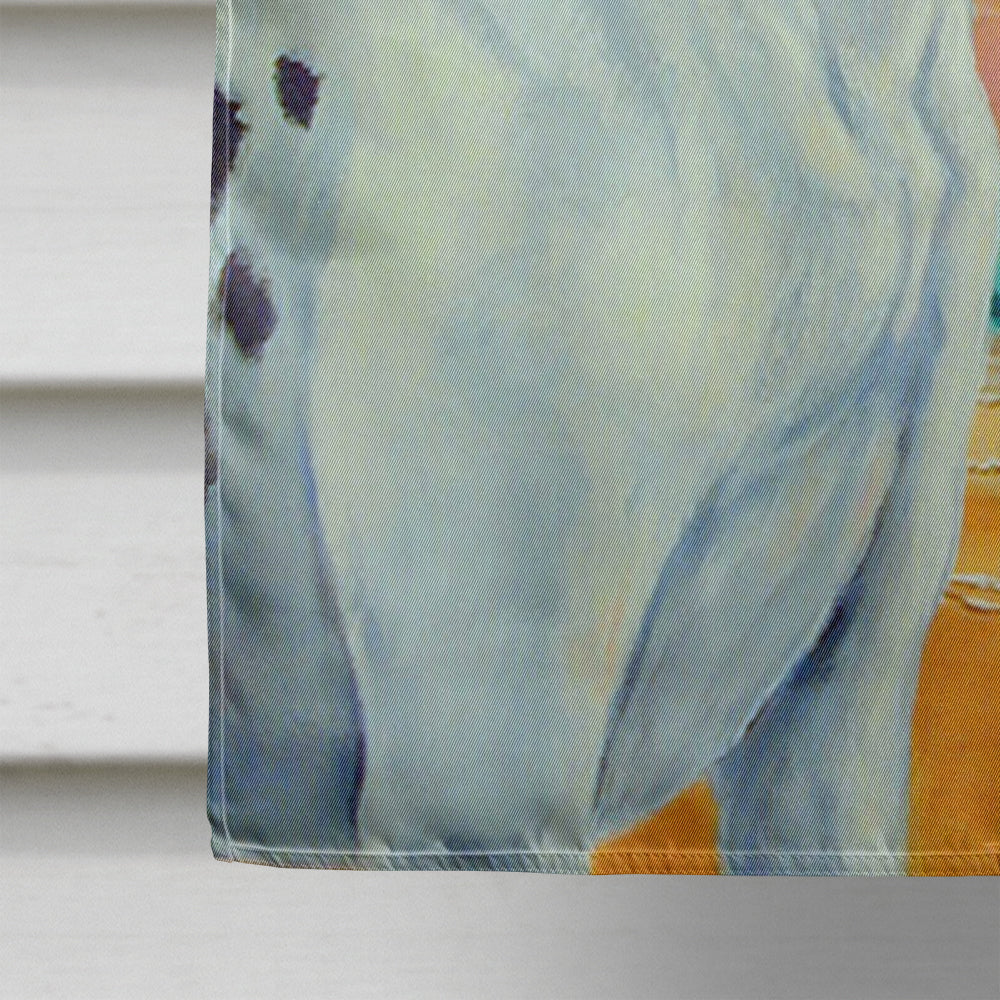 Great Dane Harlequin Dane at Sunset Flag Canvas House Size  the-store.com.
