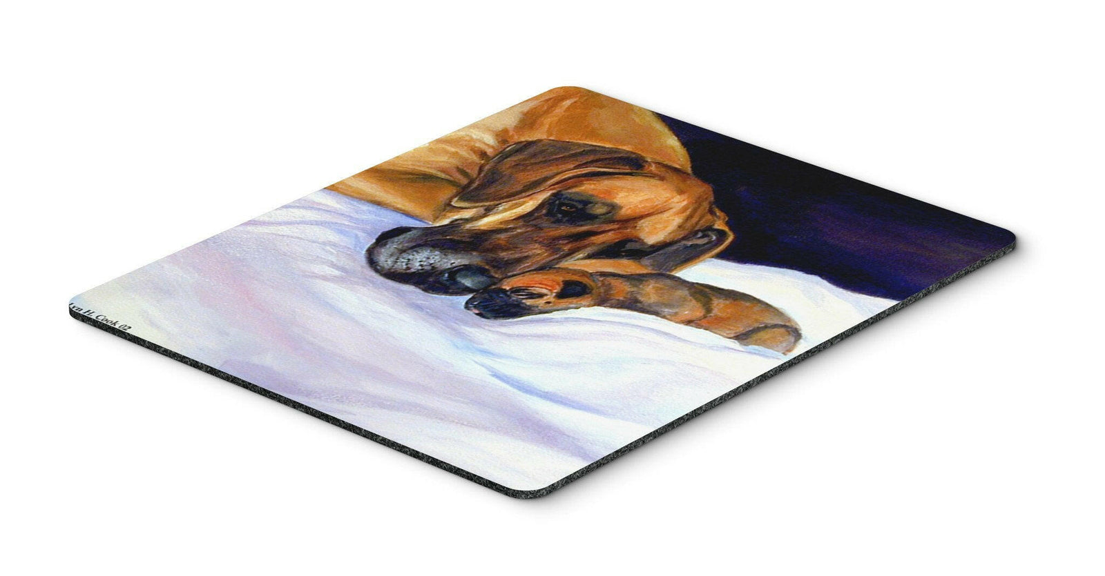 Fawn Natural Great Dane and Puppy Mouse Pad, Hot Pad or Trivet by Caroline's Treasures