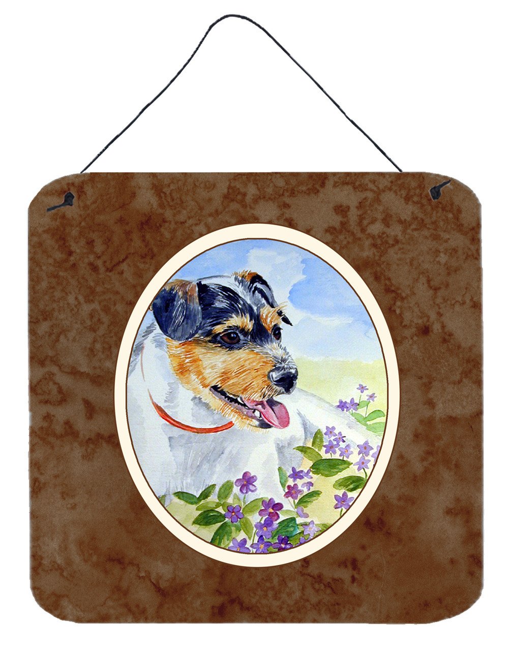 Jack Russell Terrier Wall or Door Hanging Prints 7106DS66 by Caroline&#39;s Treasures