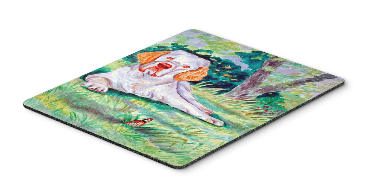 Clumber Spaniel Mouse Pad / Hot Pad / Trivet by Caroline&#39;s Treasures