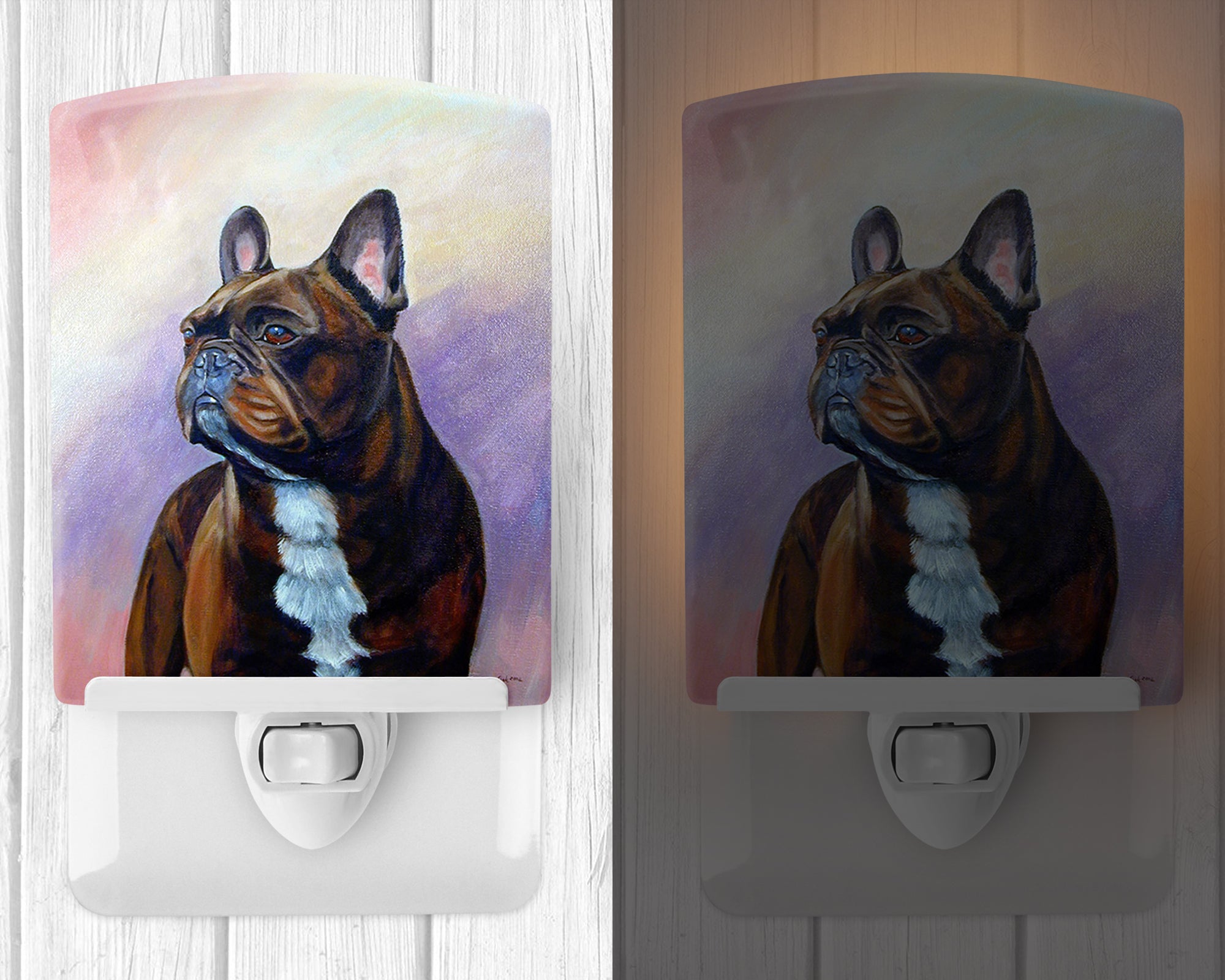 French Bulldog Ceramic Night Light 7117CNL - the-store.com
